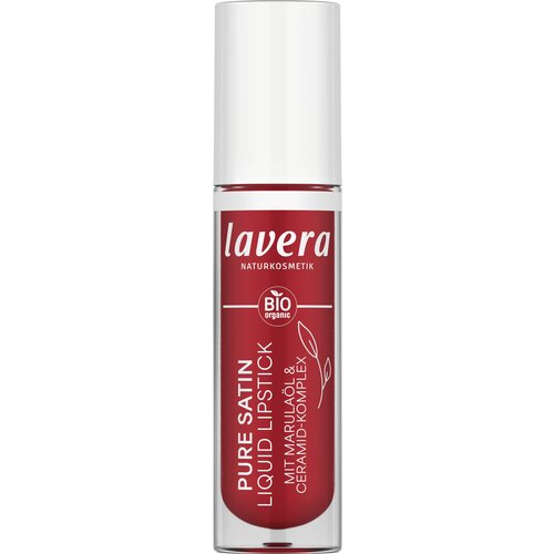 Lavera Tekoča &amp;scaron;minka Pure Satin - Poppy Red 01 Slike