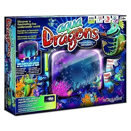 Flair Toys Aqua Dragons Komplet podvodni živi svet z LED lučjo Slike