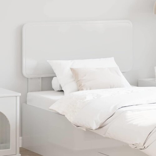 vidaXL Vzglavje z vzglavjem Svetlo Belo 80 cm Konstruiran les Cene