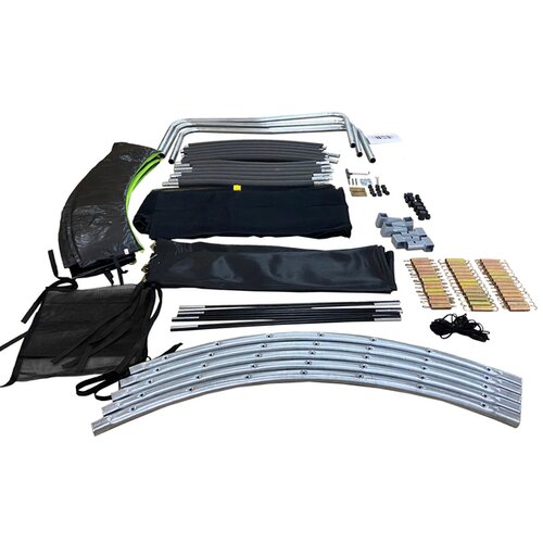 Lean sport max 366ccm trampolin črno-roza lea Slike