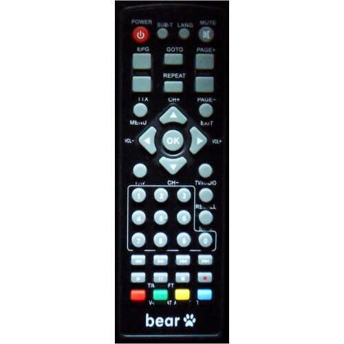 Bear daljinski upravljač za digitalni risiver DVB-T2 202 Slike