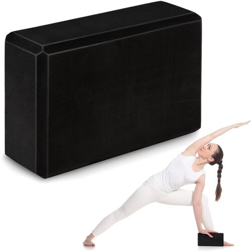 Neo-Sport Yoga Foam Cube NS-962 - Black Stability & Support, (21740485) Cene