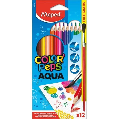 Maped Barvice Color&amp;#039;peps Aqua, 3 robe 12/1 Slike