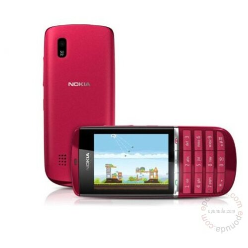 Nokia Asha 300 Red mobilni telefon Slike