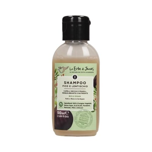 Le Erbe di Janas &amp;Scaron;ampon figa in mastix - 50 ml Slike