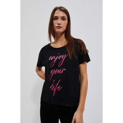 Marisse Women's T-Shirt L-Ts-4045 Black Cene