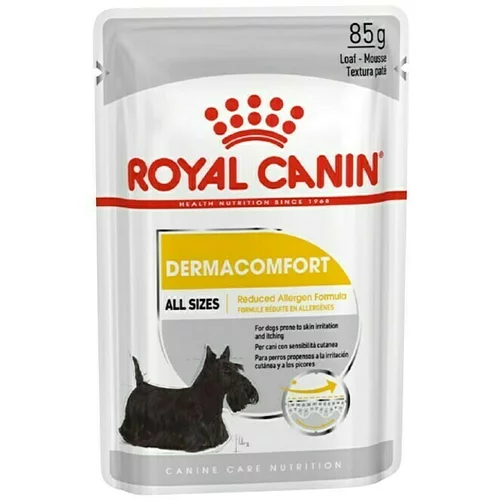 Royal Canin Mokra hrana za pse CCN Derma Comfort Loaf (850 g, Analitički sastavni dijelovi: Sirove bjelančevine 8.6 %, sirova ulja i masti 6.6 %, sirova vlaknina 1.3 %)