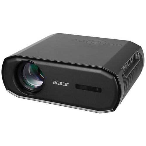 Projektor EVEREST PJ06 Grey/Black Auto Focus 1080P 9800 Lumens Android 9.0 4K Supported Full HD Projection Device with Tripod Cijene