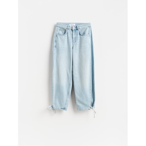 Reserved LADIES` JEANS TROUSERS - plava Cene