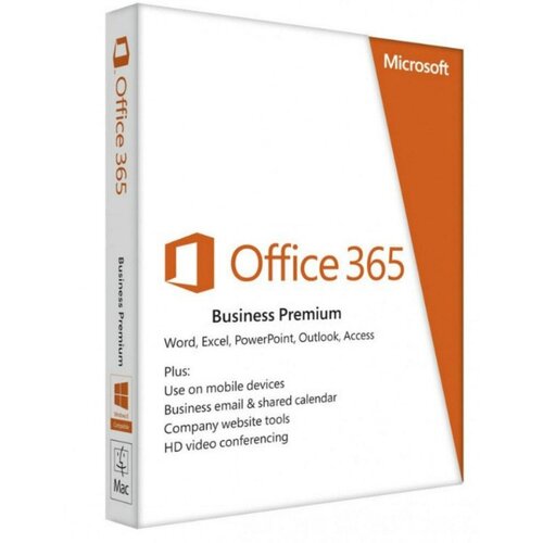 Microsoft Office 365 Business Premium ShrdSvr SNGL SubsVL OLP NL Qualified Annual 9F4-00003 Slike