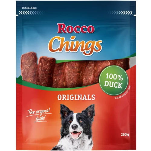 Rocco Ekonomično pakiranje Chings Originals - Pačja prsa 4 x 250 g