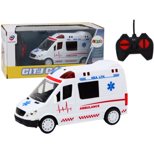  Auto na daljinsko upravljanje RC Ambulance - bijeli Slike