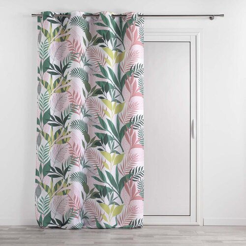 Douceur d intérieur Zelena/ružičasta zavjesa 140x260 cm Assana &ndash; Cijene