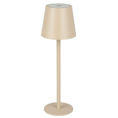 Starlux Akumulatorska namizna svetilka Paola Mini (1,6 W, Do x Š x V: 8,6 x 8,6 x 27 cm, Peščena, Topla bela) Cene