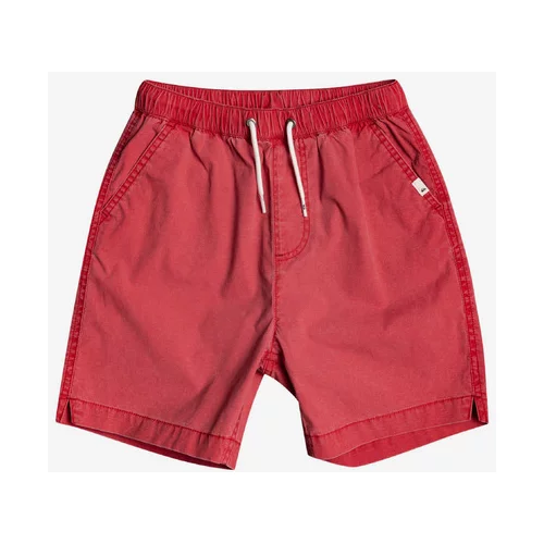 Quiksilver Taxer Otroške kratke hlače Rdeča