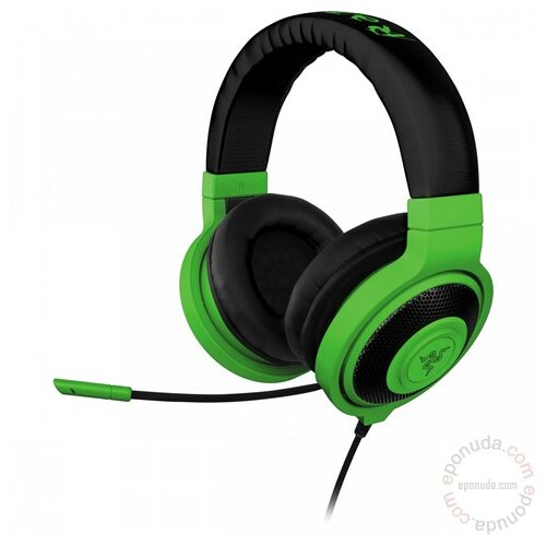 Razer Kraken Pro Neon Green slušalice Slike