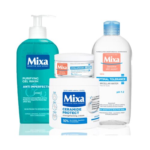 Mixa negovalni set - Beauty Set Slike