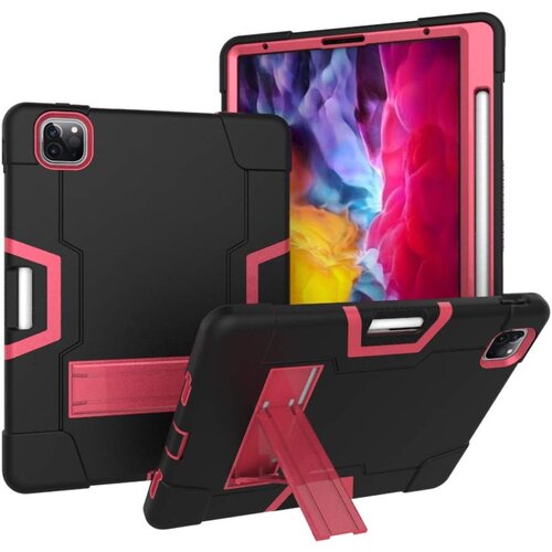 NIKCORP Ovitek za iPad Pro 12.9 (2021/2020/2018), robusten tridelni za&scaron;čitni etui s stojalom in prostorom za pisalo, črne barve, (5000138864) Cene