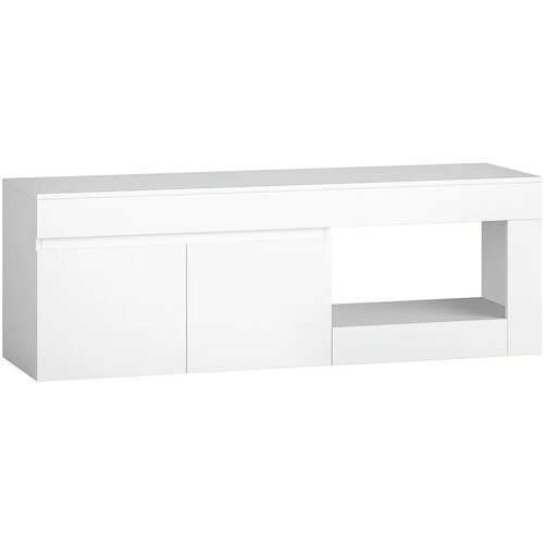  TV ormarić s 2 vrata i pretincem za TV do 60 inča  140x40x48 cm  bijeli Cijene
