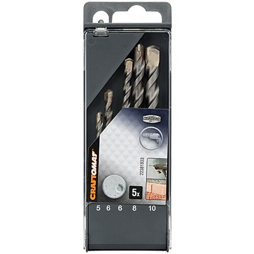 CRAFTOMAT set svrdla za beton (5 -dij., 5 mm - 10 mm) Cijene