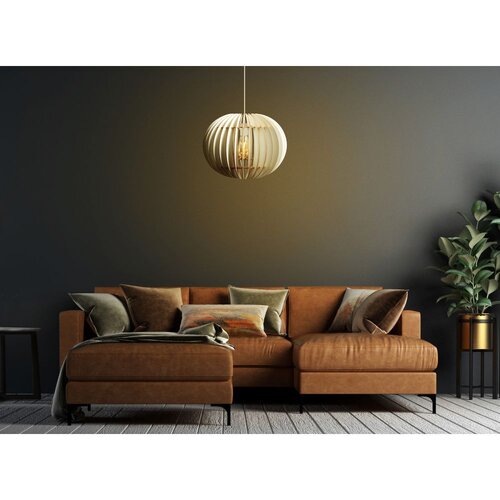 VISILICA LIGHT MDF 3 mm, bijela, promjer 36 cm, podesivi kabel, visina 70 cm, E27 45-60 W Slike