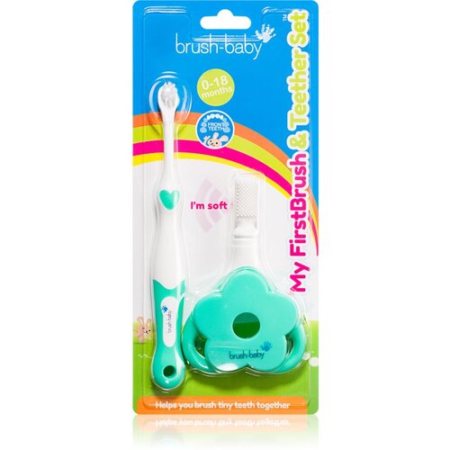 Brush Baby Applemint zobna ščetka za otroke 3 kos Cene