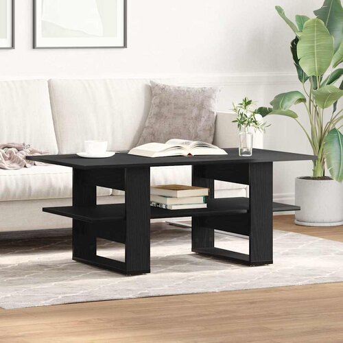  Kava Stol Crni hrast 102 x 55 x 42 cm Konstruirano drvo Slike