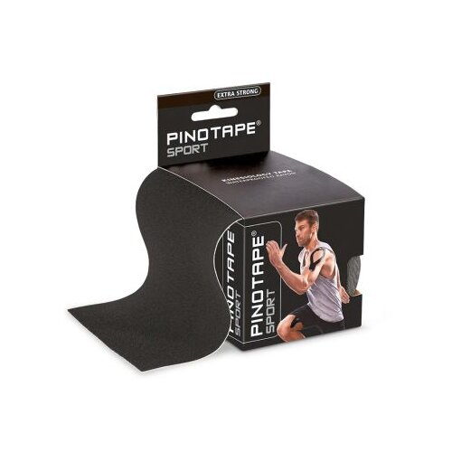 Pino PINOTAPE&reg; Sport, XXL sensitive, črna, 10 cm x 5 m Cene