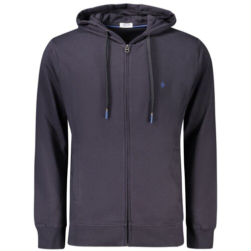 COVERI MOVING mu&amp;scaron;ki plavi sweatshirt na zip Slike