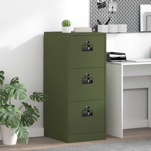 Kabinet za datoteke Maslinasto zelena 44 x 50 x 106.5 cm Cijene