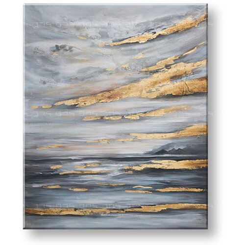  Naslikana slika na platnu nebo 1-delna YOBCWFAB031 - 90x110 cm () Slike