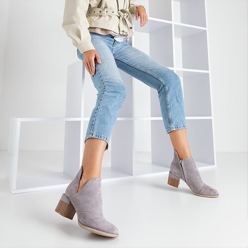 Resti Gray women's ankle boots Jeneuer - Footwear Cene