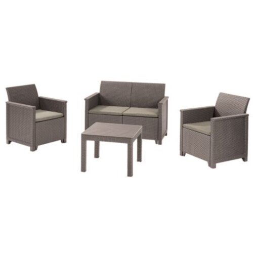 Keter Ba&amp;scaron;tenski set Elodie 2 Seater kapućino Slike