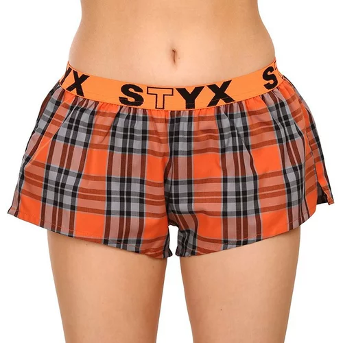 STYX Women's shorts sports rubber multicolor (T926)