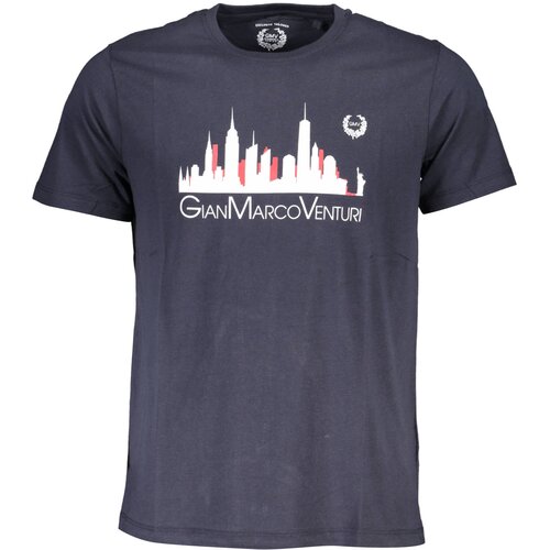 Gianmarco Venturi MEN&#39;S SHORT SLEEVED T-SHIRT BLUE Cene