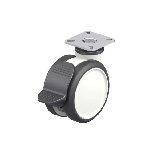 Blickle 763331 LKDG-PUA 100G-RA-P23 plastični dvostruki okretni kotač Promjer kotača: 100 mm Nosivost (maks.): 110 kg 1 Cijene