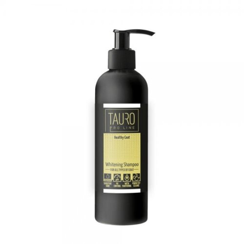 Tauro Pro Line healthy Coat Whitening Shampoo 65 ml Cene