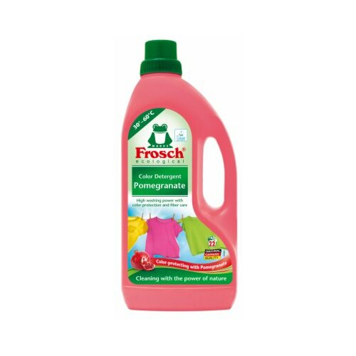 Frosch tečni deterdžent za veš pomegranate color 1,5L pvc Slike
