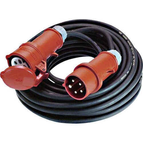 Bachmann 0165025 električni podaljšek 16 A črne barve 5 m za zunanjo uporabo, (20434463) Cene