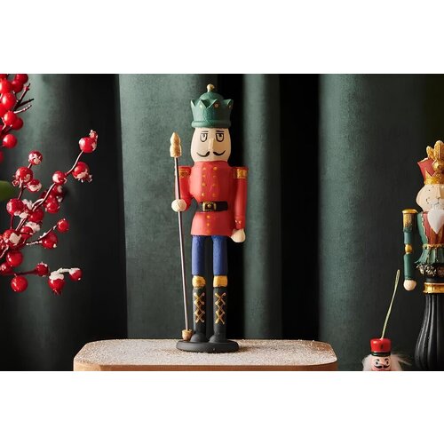 Aberto Design dekorativna figura CY0717, 26x35x7 cm, crvena Slike