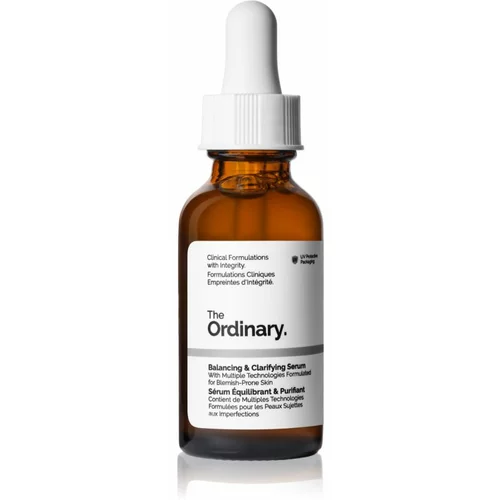 The Ordinary Balancing & Clarifying Serum serum za mat izgled lica i smanjenje pora s hidratantnim učinkom 30 ml
