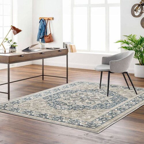 Conceptum Hypnose Kece-Fr10 Plavi Tepih (100 x 200 cm) Cene