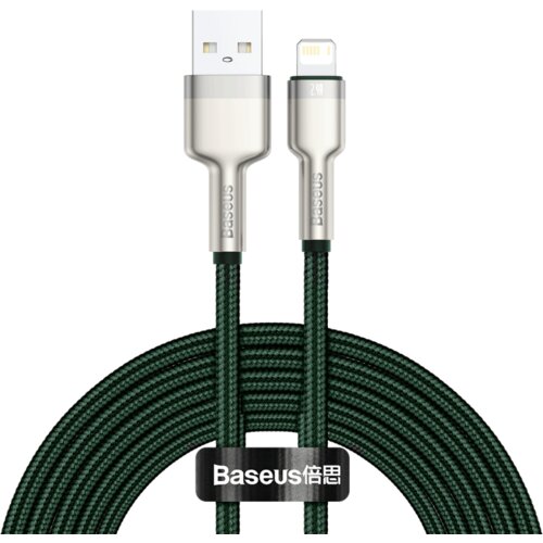 Baseus USB kabel za Lightning Cafule, 2.4A, 2m (zelen), (20627489) Cene