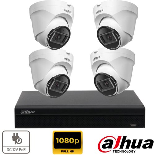 IP Komplet video nadzor 4dome PoE Cene