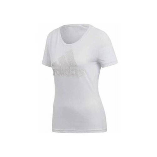 Adidas Majice s kratkimi rokavi CV4589 Bela Cene