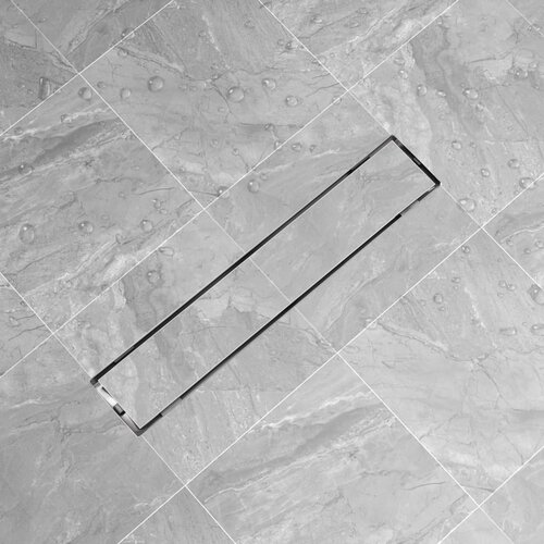 VidaXL Kanaleta za Tu&amp;scaron; 630x140 mm Nerjaveče Jeklo Slike