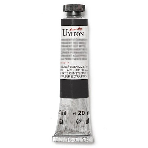  Uljana boja UMTON 20 ml |  Iron oxide black 20 ml Cene
