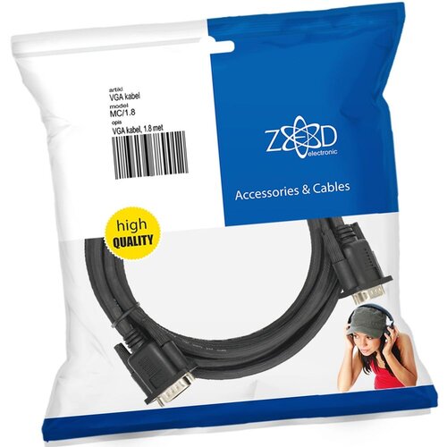 VGA (monitor) kabel, dužina 1.8 metara - MC/1,8 Cijene