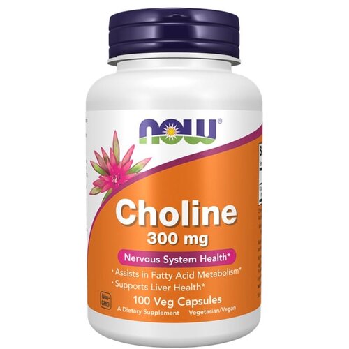 Now Foods Holin NOW, 300 mg (100 kapsul) Slike