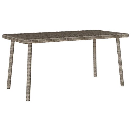 vidaXL Vrtni stolić za kavu pravokutni sivi 80x40x37 cm poliratan Cijene